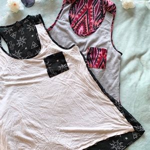 Two pack tank tops